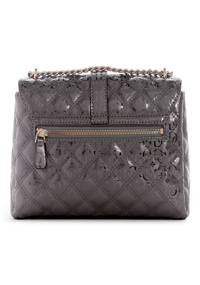Cartera Gaia Convertible Xbody Pew Plateado Guess-2