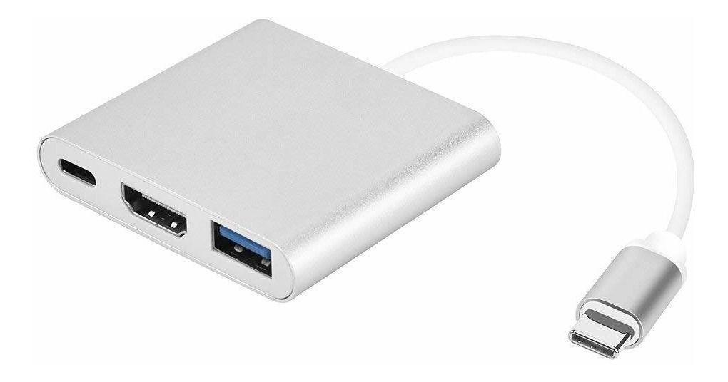 Adaptador Conversor Usb C - Hdtv Usb 3.0 Usb C Otg-0