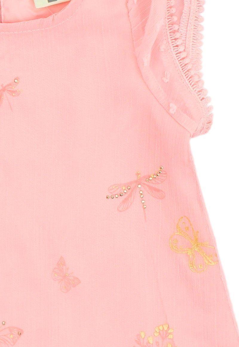Vestido kids niña formal butterflies 326-2