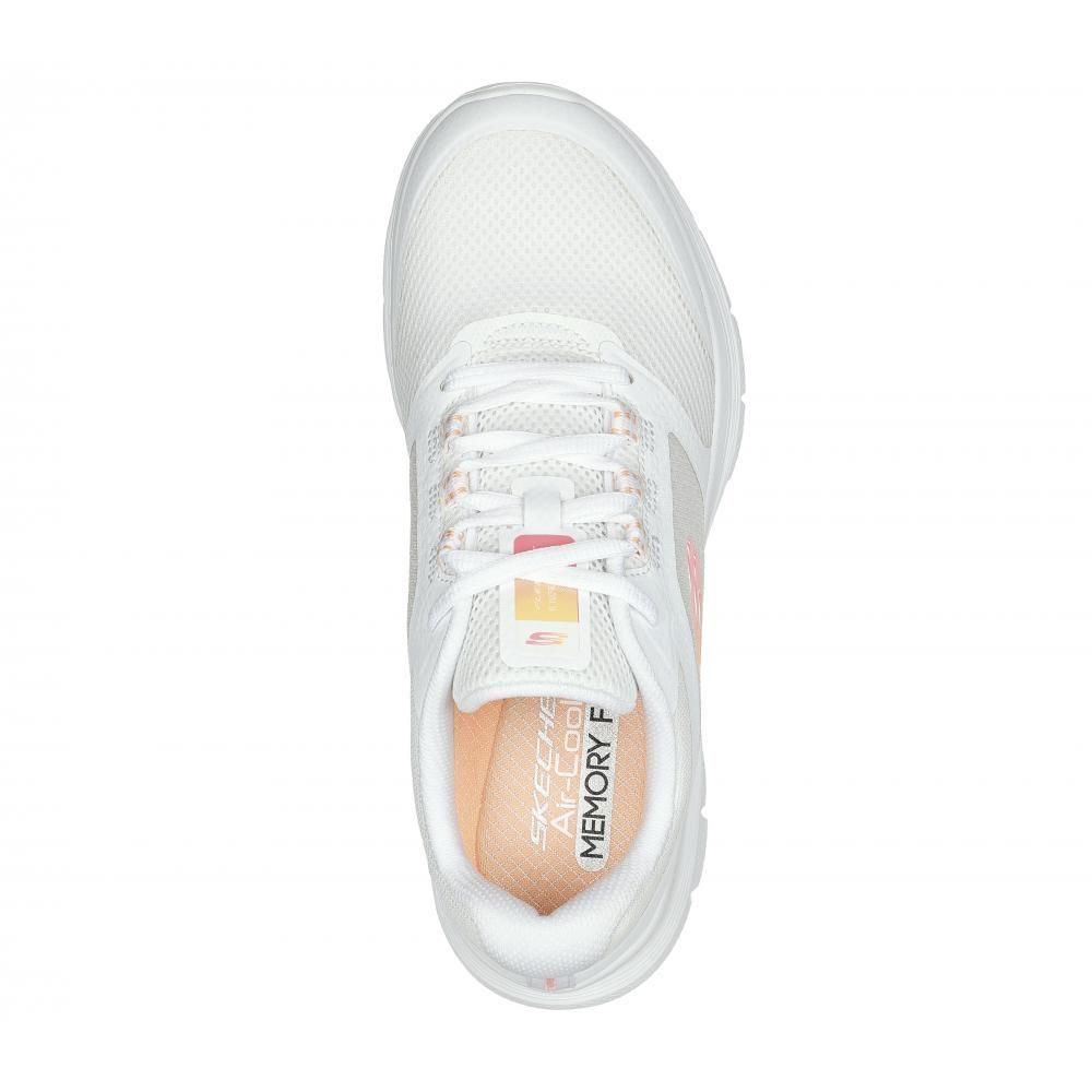 Zapatilla Mujer Flex Appeal 4.0 B Blanca Skechers-1