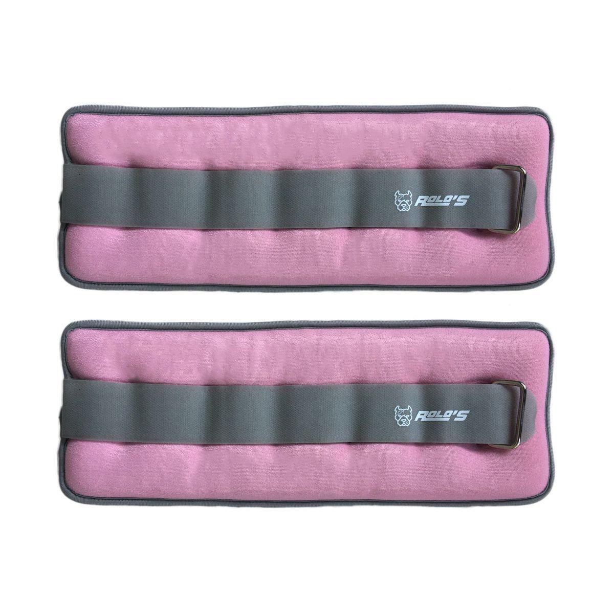 Pesas Arena Tobillo Muñeca 4 Kg Par Rosado-0