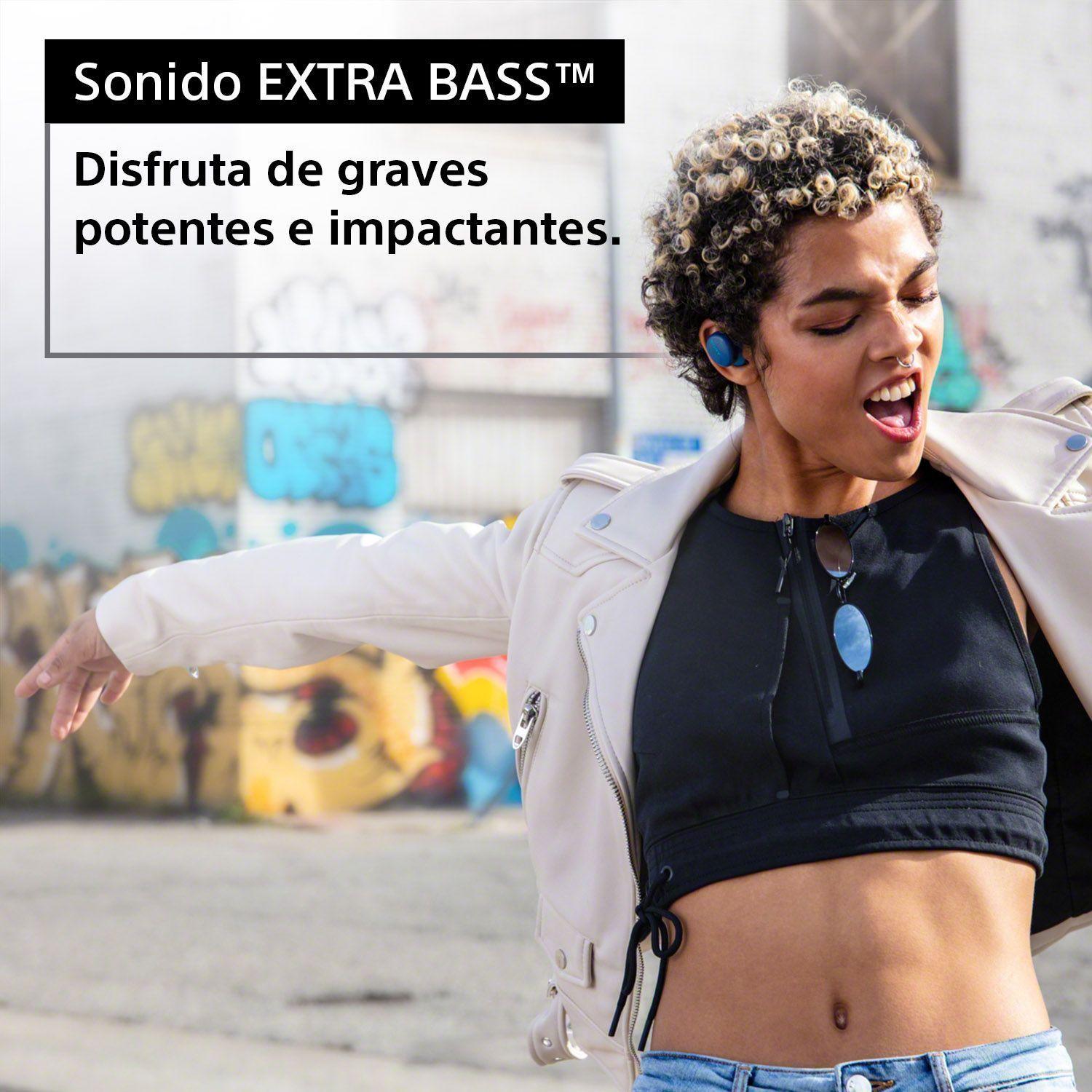 Audífonos Inalámbricos WF-XB700 Azul-5