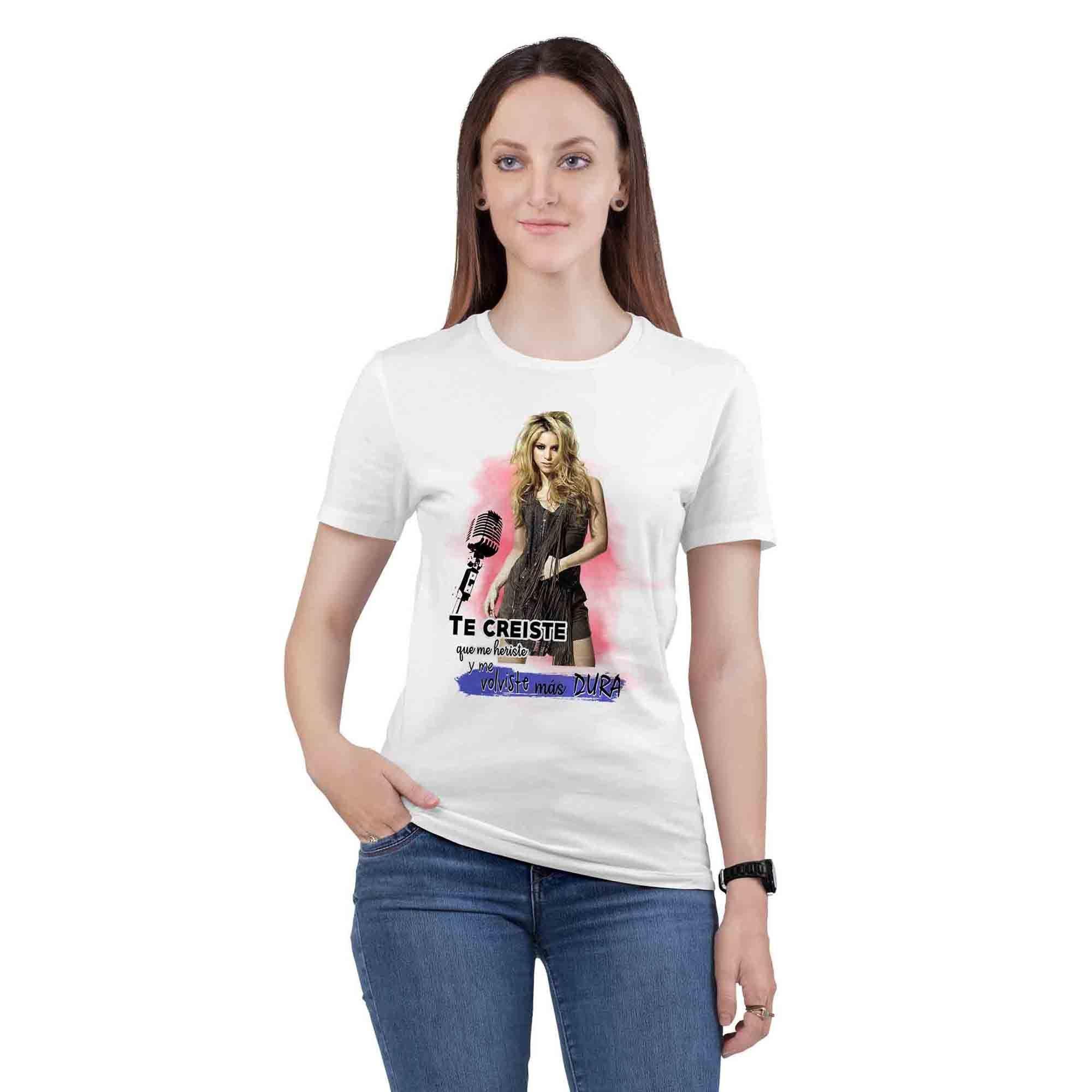Polera Shakira - Te creiste que me heriste D2-0
