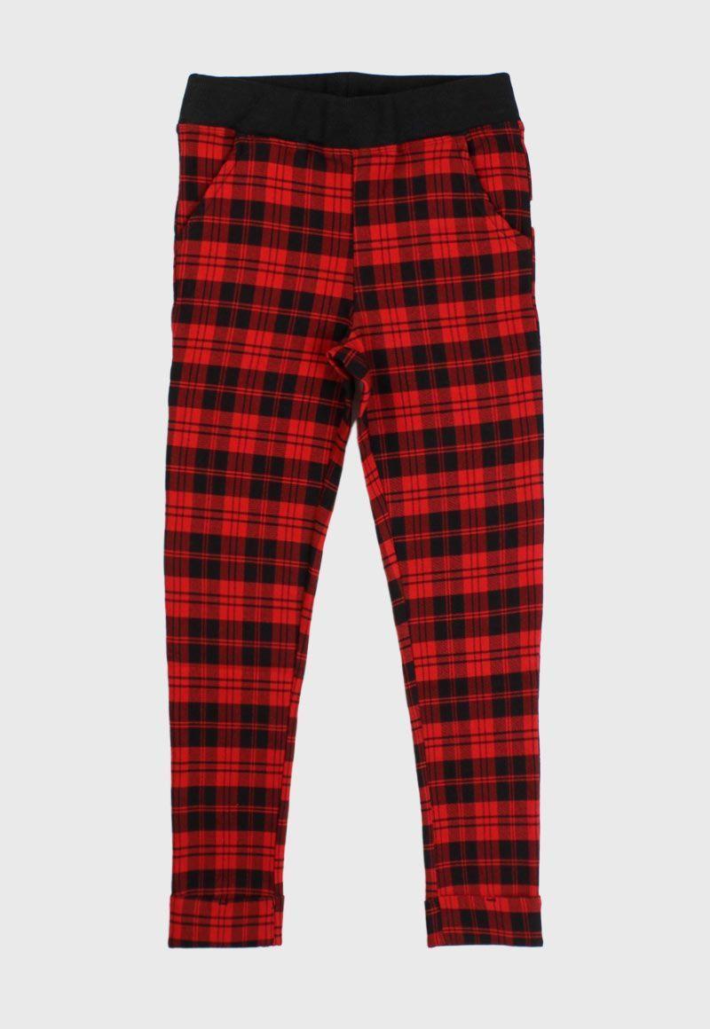 Leggins junior niña escosesa stronger 381-0