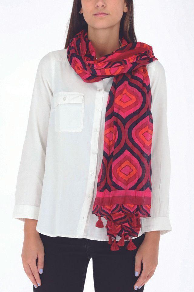 Pañuelo 70s Fucsia Humana-0