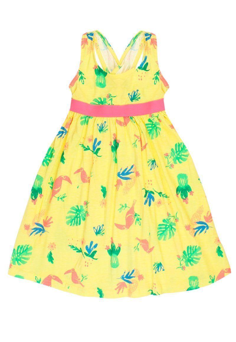 Vestido Kids Niña Estampado Sunset Ficcus-0