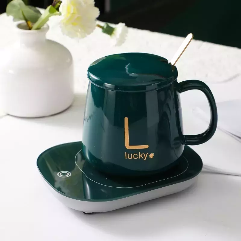 Tazon Con Calentador Tazas De Te Tazas De Cafe Electrico-2