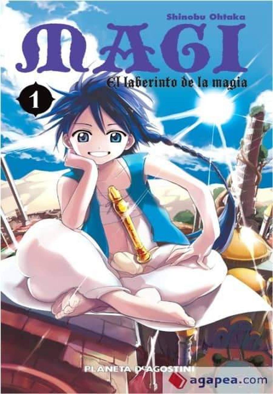 Manga Magi, El Laberinto De La Magia 01 - España-0