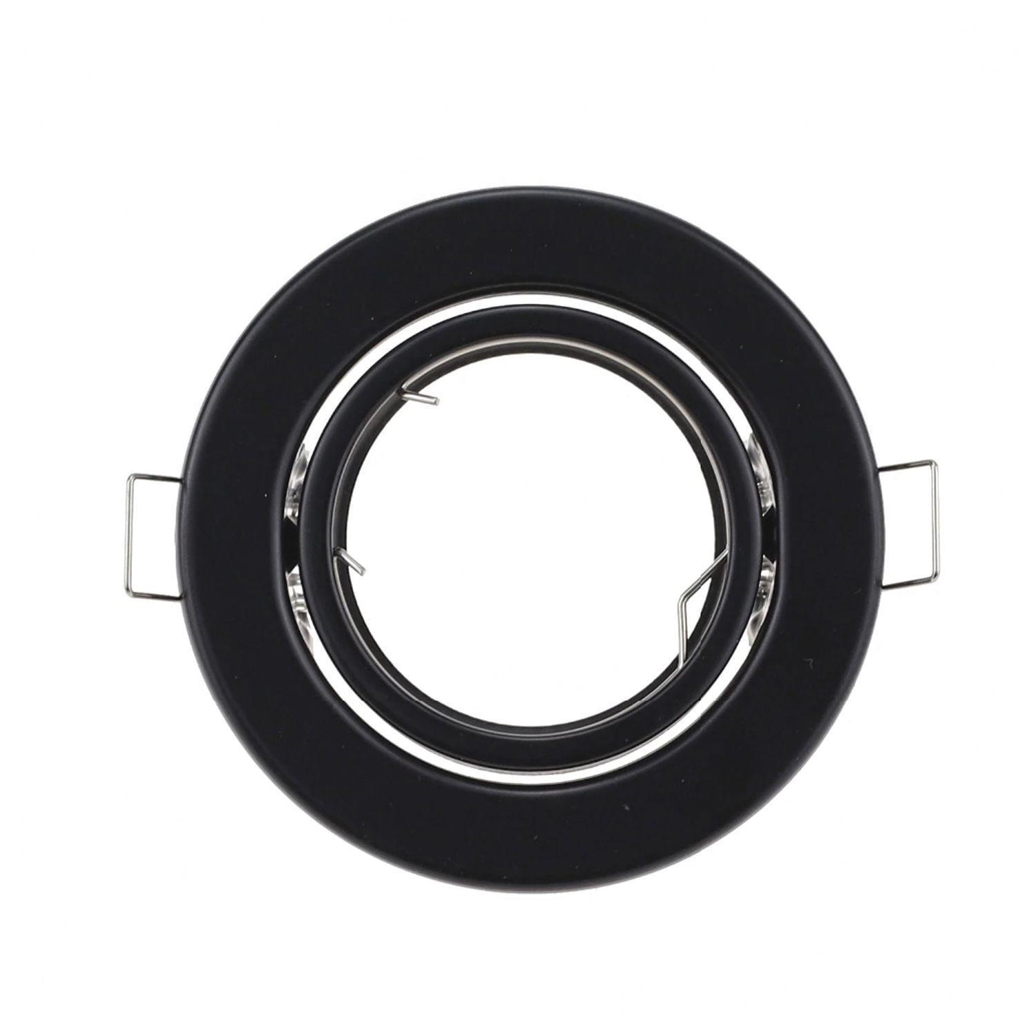 Foco Embutido Basculante LED Porta GU-10 Negro-4