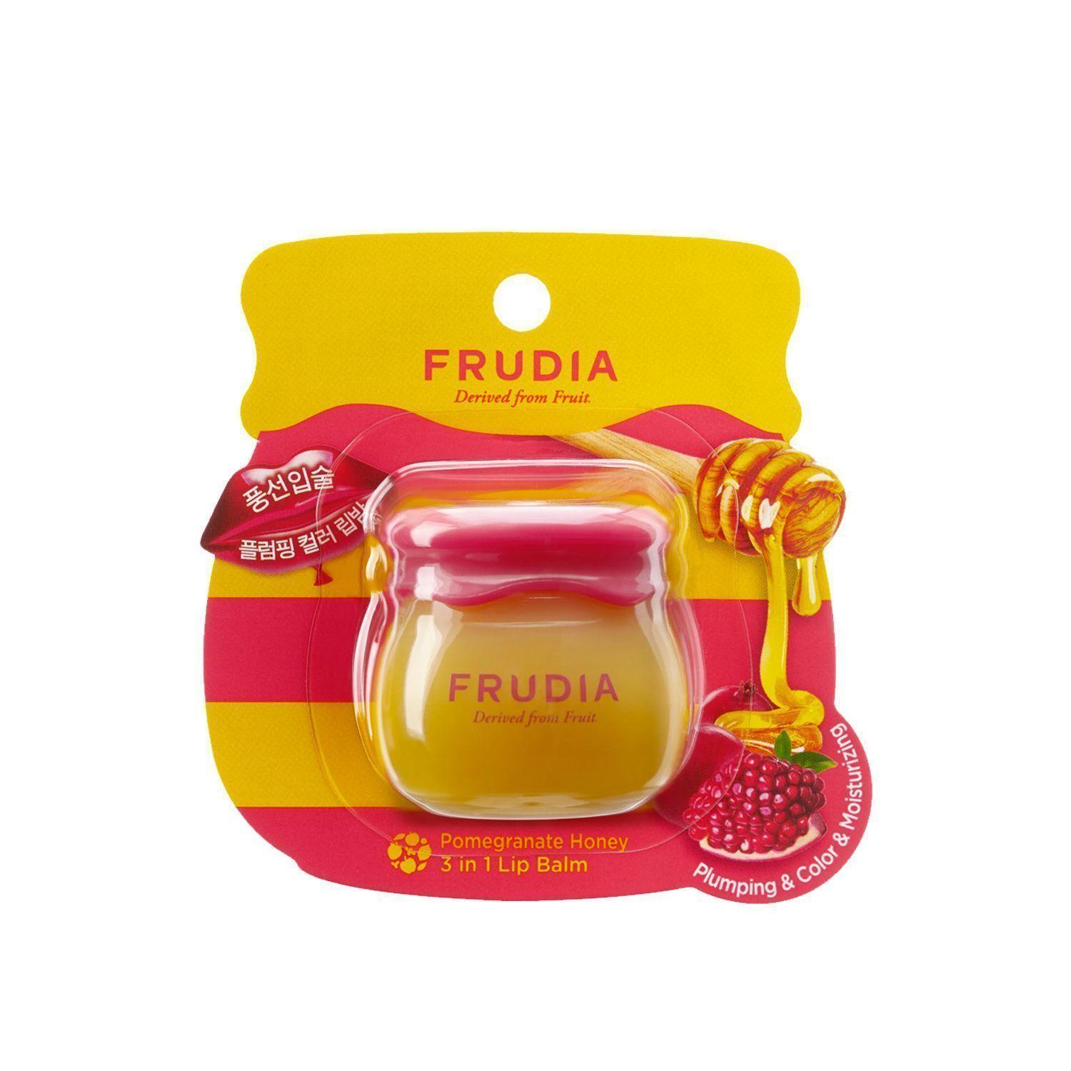 Bálsamo Labial 3 en 1 Con Miel y Granada Frudia-1