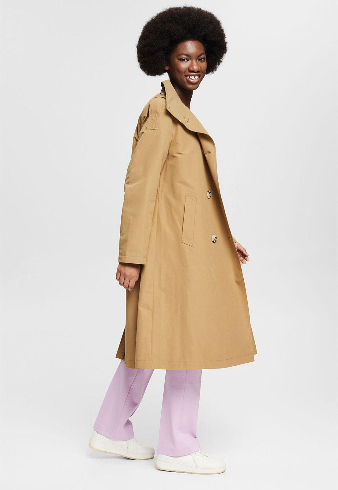 Abrigo Abotonado Esprit-2