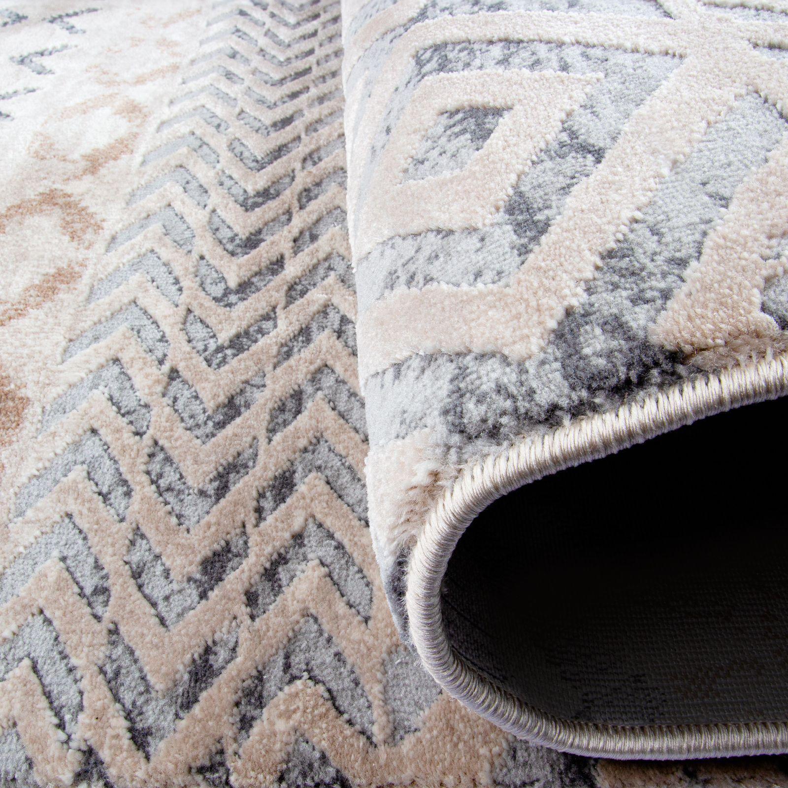 Alfombra Moderna Diseño 160 x240 cms.Beige -2