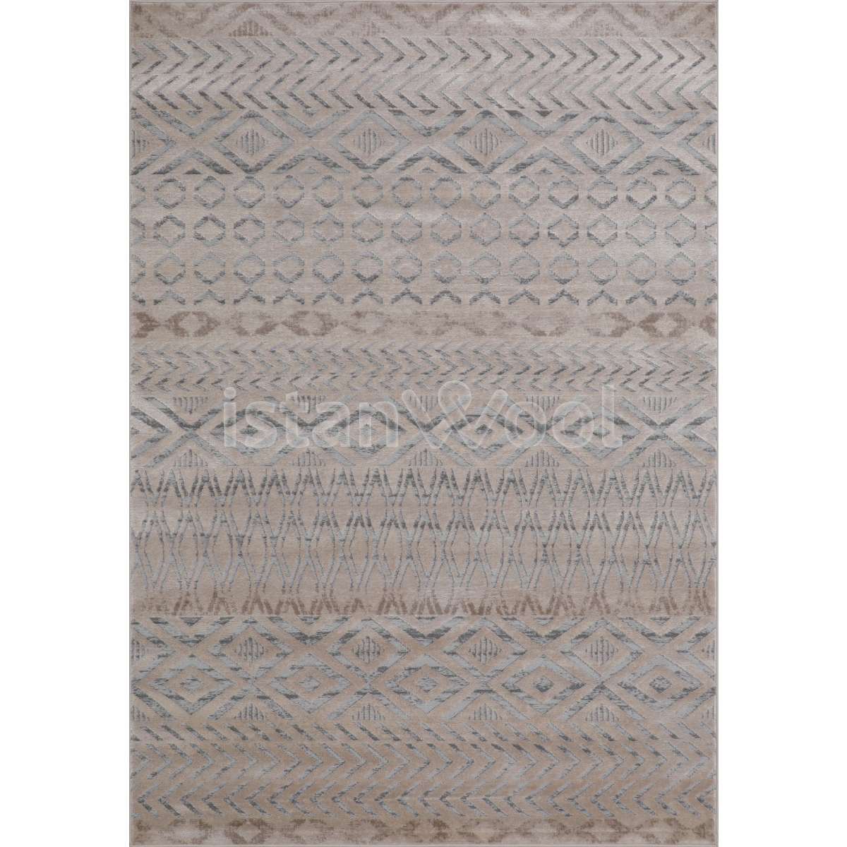 Alfombra Moderna Diseño 160 x240 cms.Beige -0