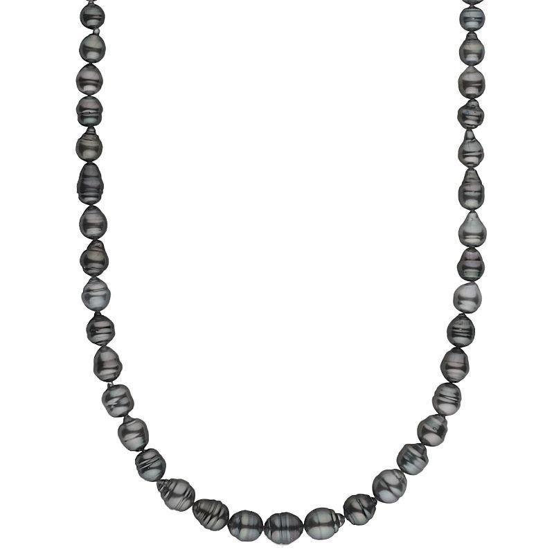 COLLAR DE PERLAS BARROCAS TAHITIANAS - CALIDAD AA+-0