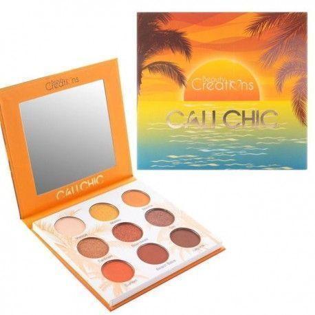 Pack Paleta de Sombra “Cali Chic” + Set 12 Brochas Holo Fun y Estuche Beauty Creations-2