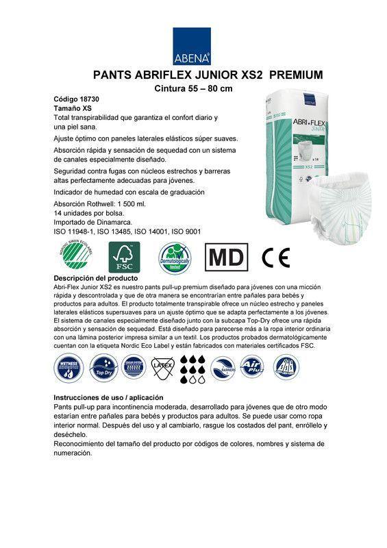 Pañal Calzón Pull-On Abriflex XS Junior-2