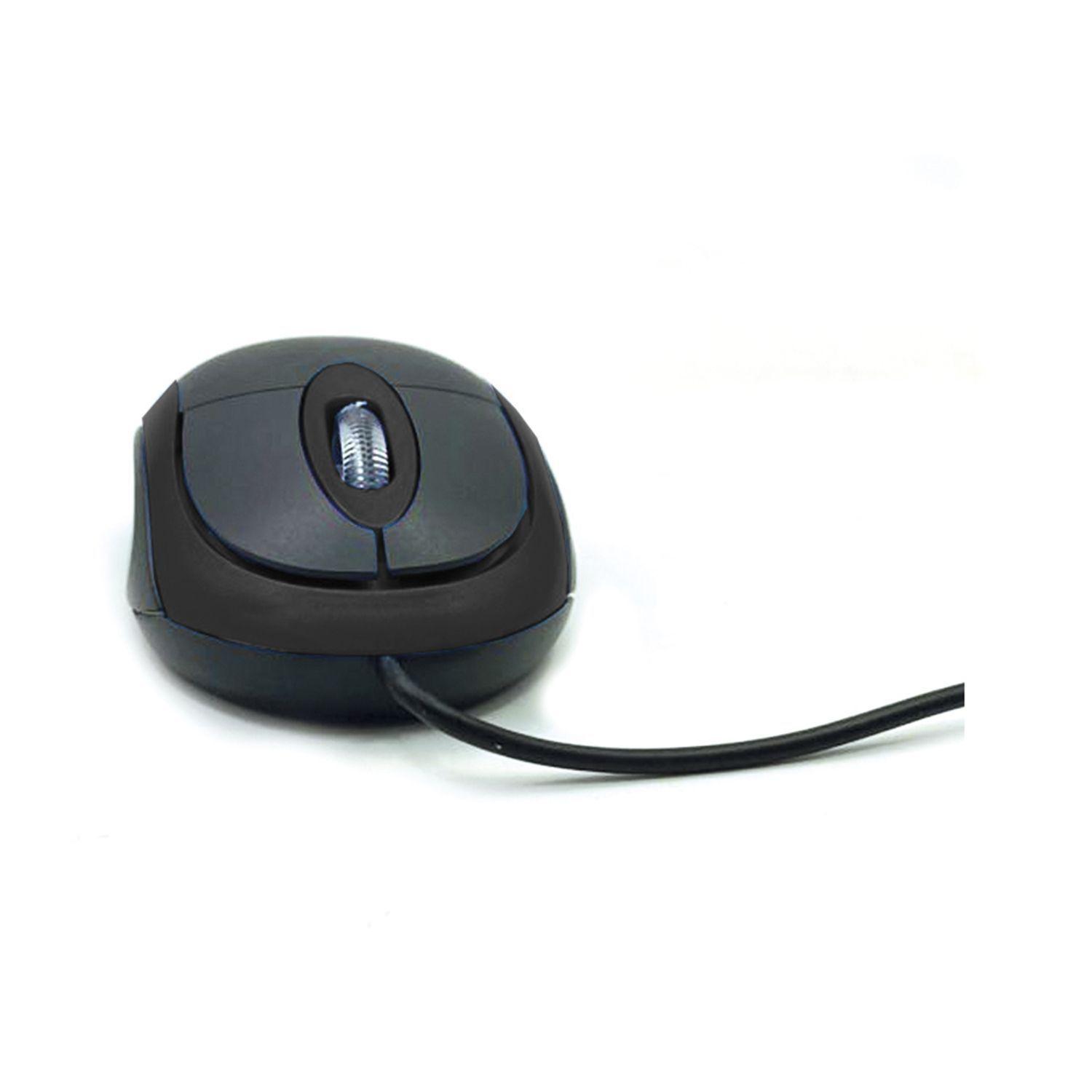 Mouse Alambrico USB 800 DPI Negro Dblue-2