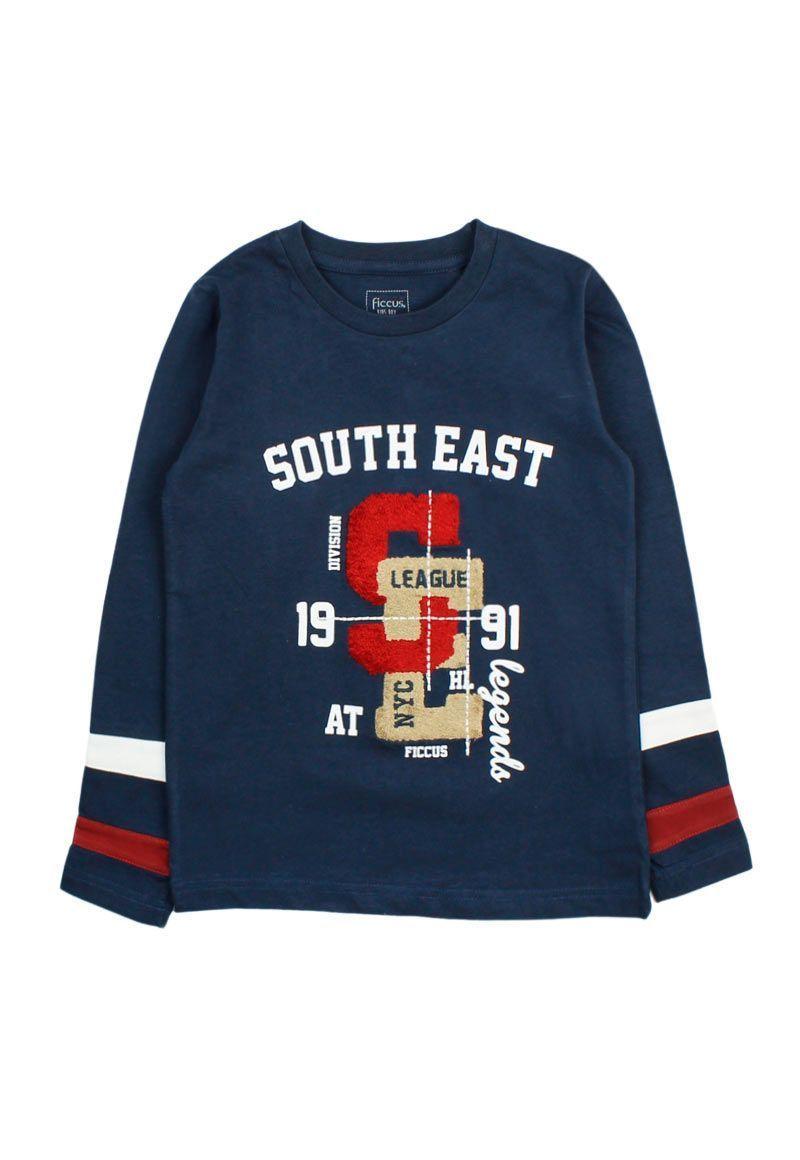 Polera kids niño franjas stronger 226-0