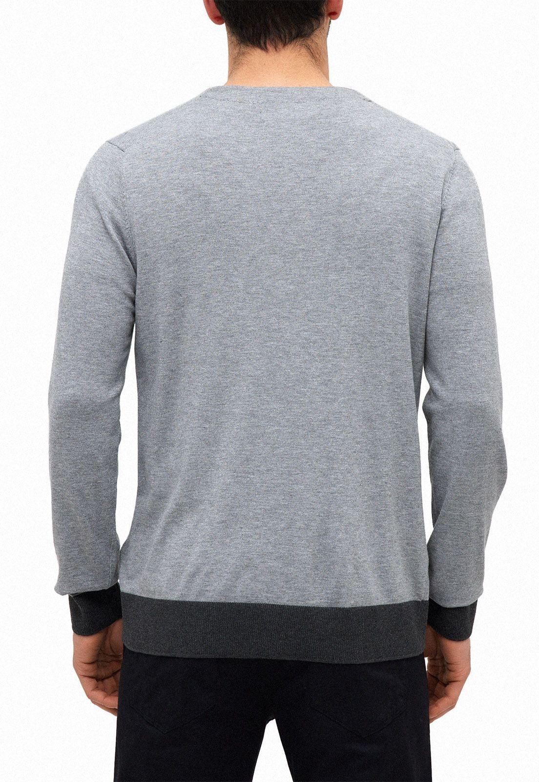 Sweater gris claro machine washable-1