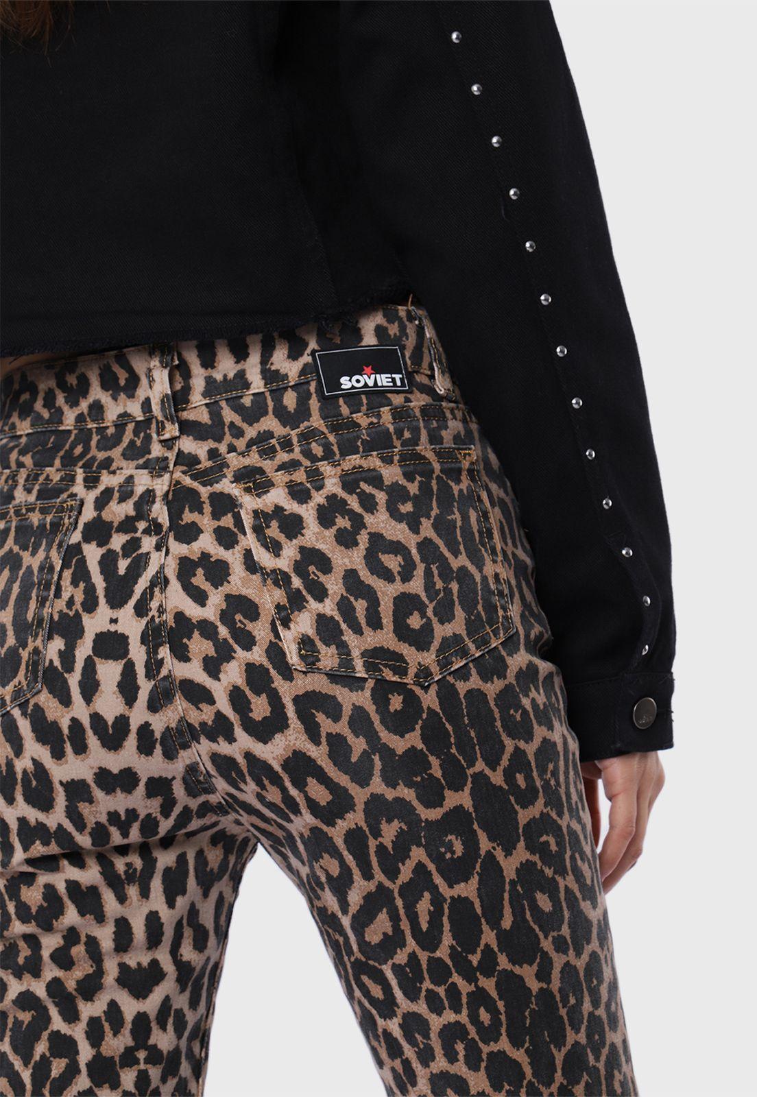 Jeans Mujer Animal Print Soviet-3