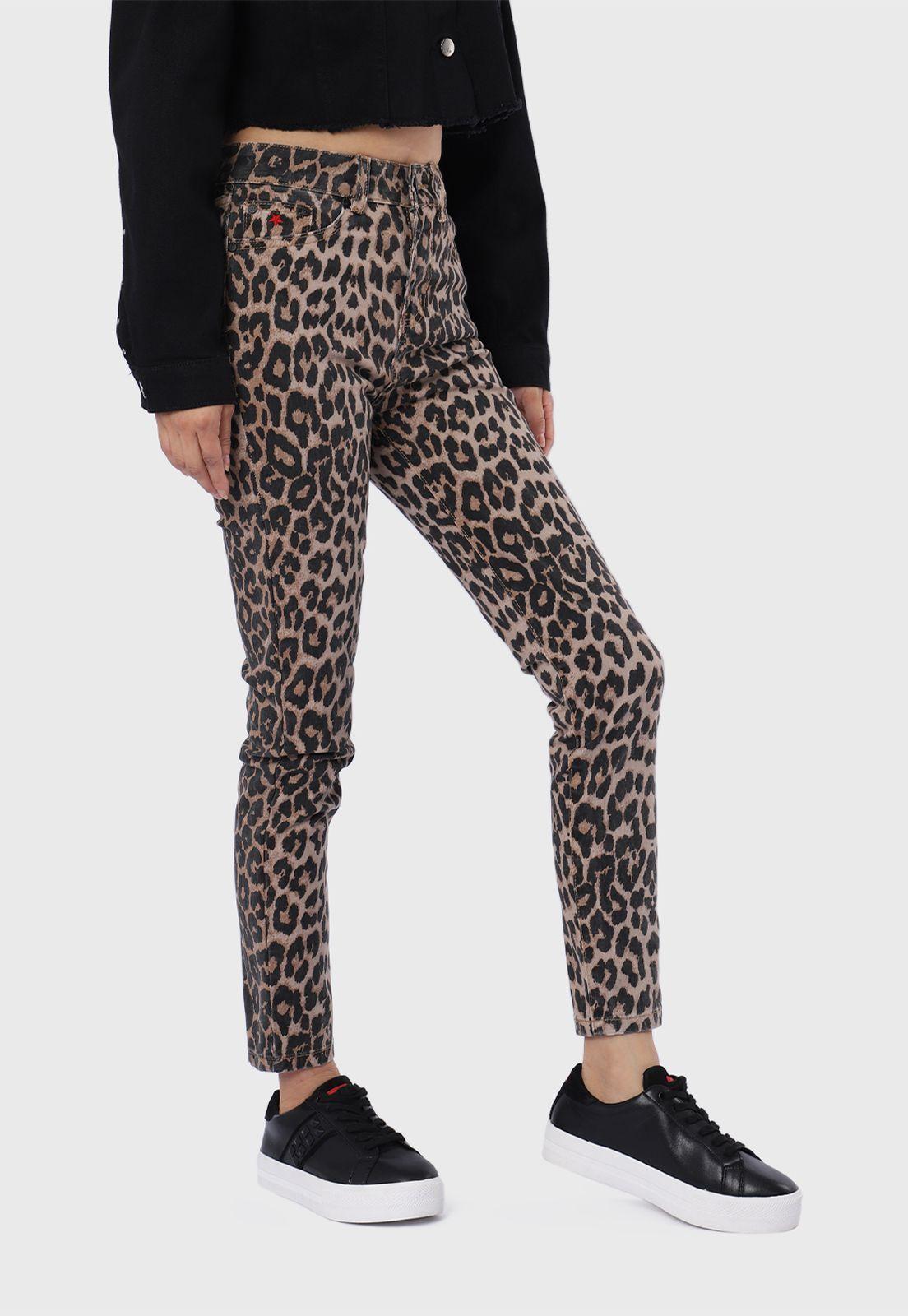 Jeans Mujer Animal Print Soviet-2