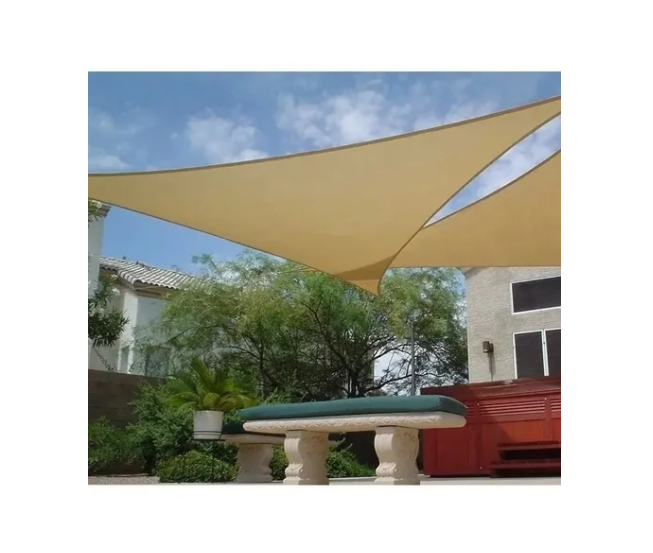 Vela Sombra 5mx5mx5m Toldos Vela Malla Sombra Triangular-1