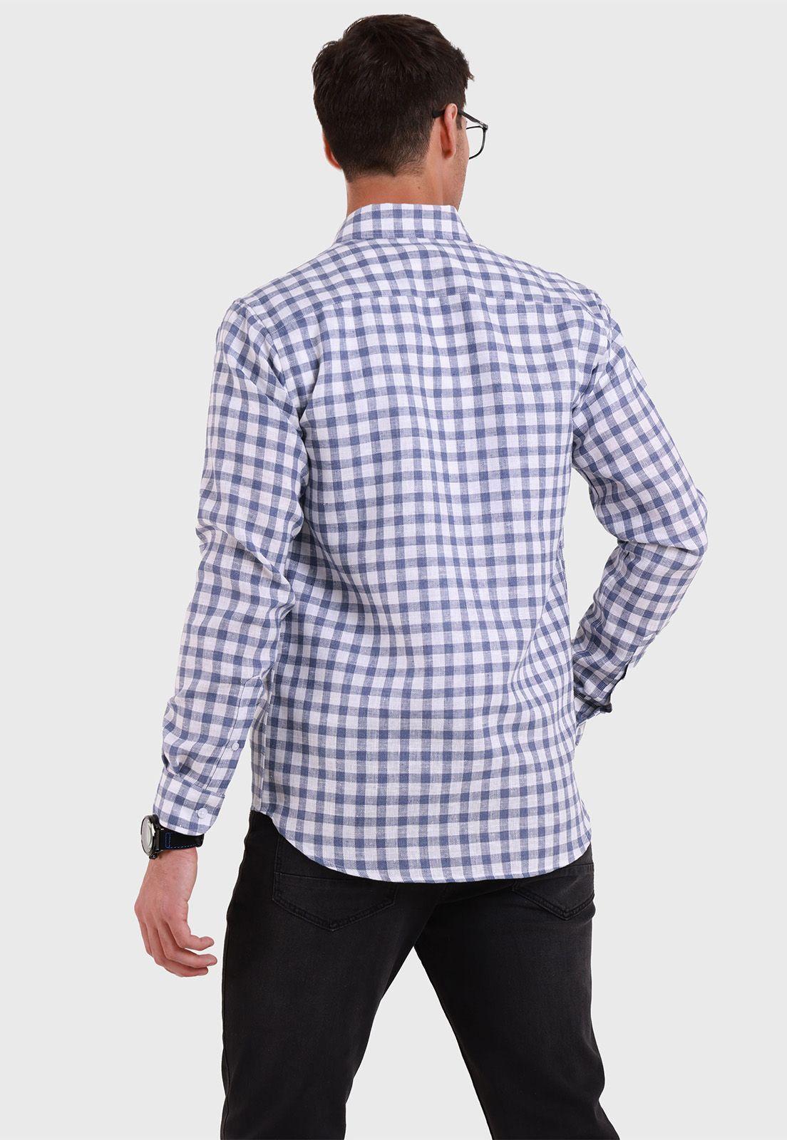 Camisa Cuadros Hombre Guy Laroche-1