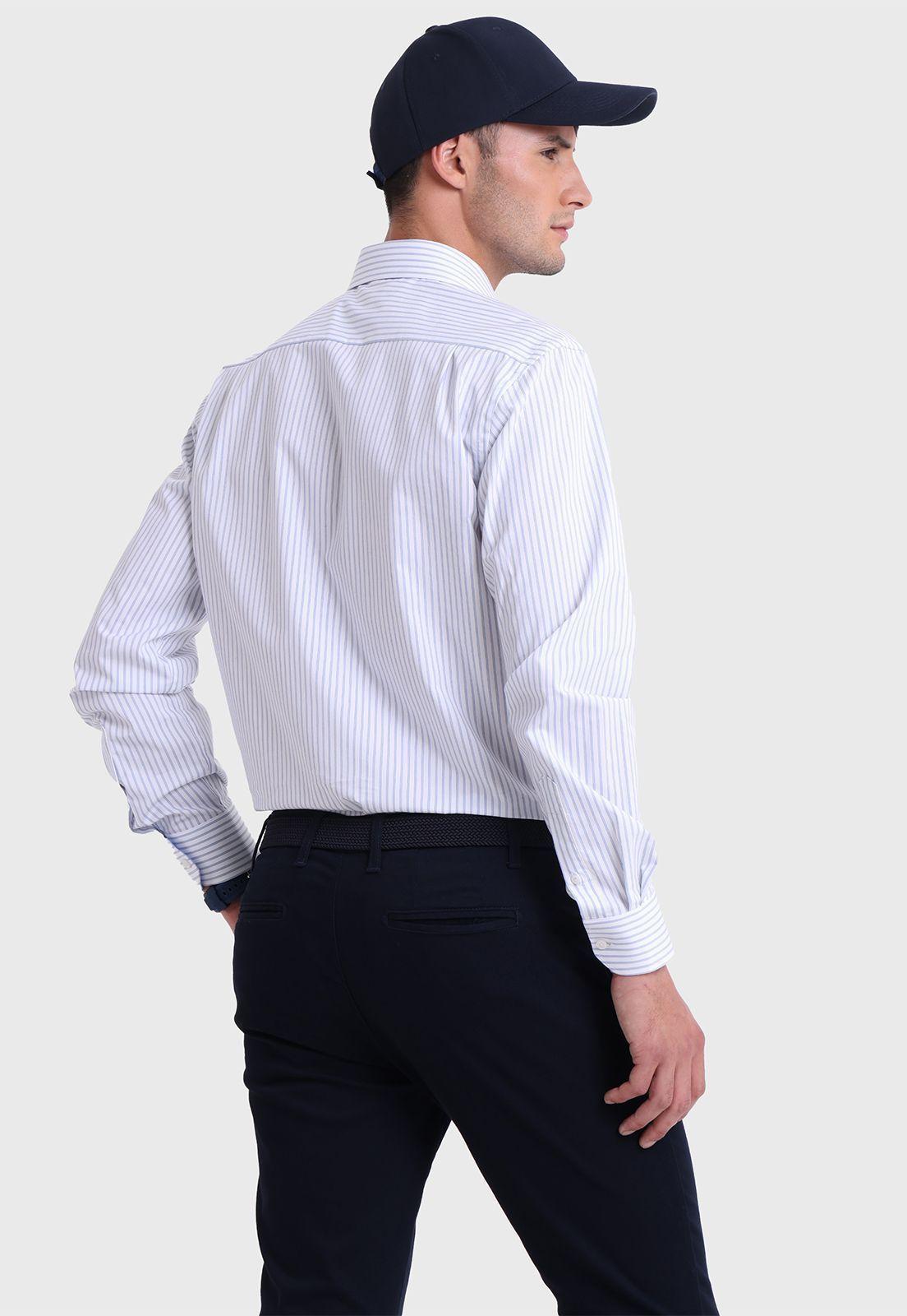 Camisa Formal Spandex Rayas Arrow-3