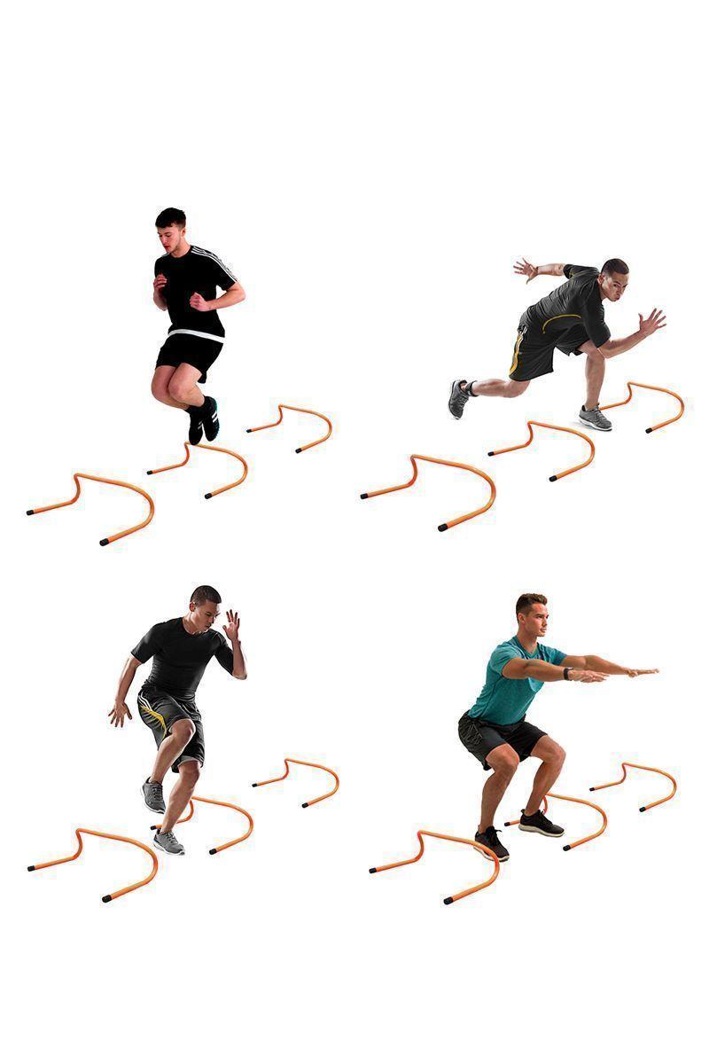 Set Vallas Agilidad 15cm Entrenamiento Naranjo-1