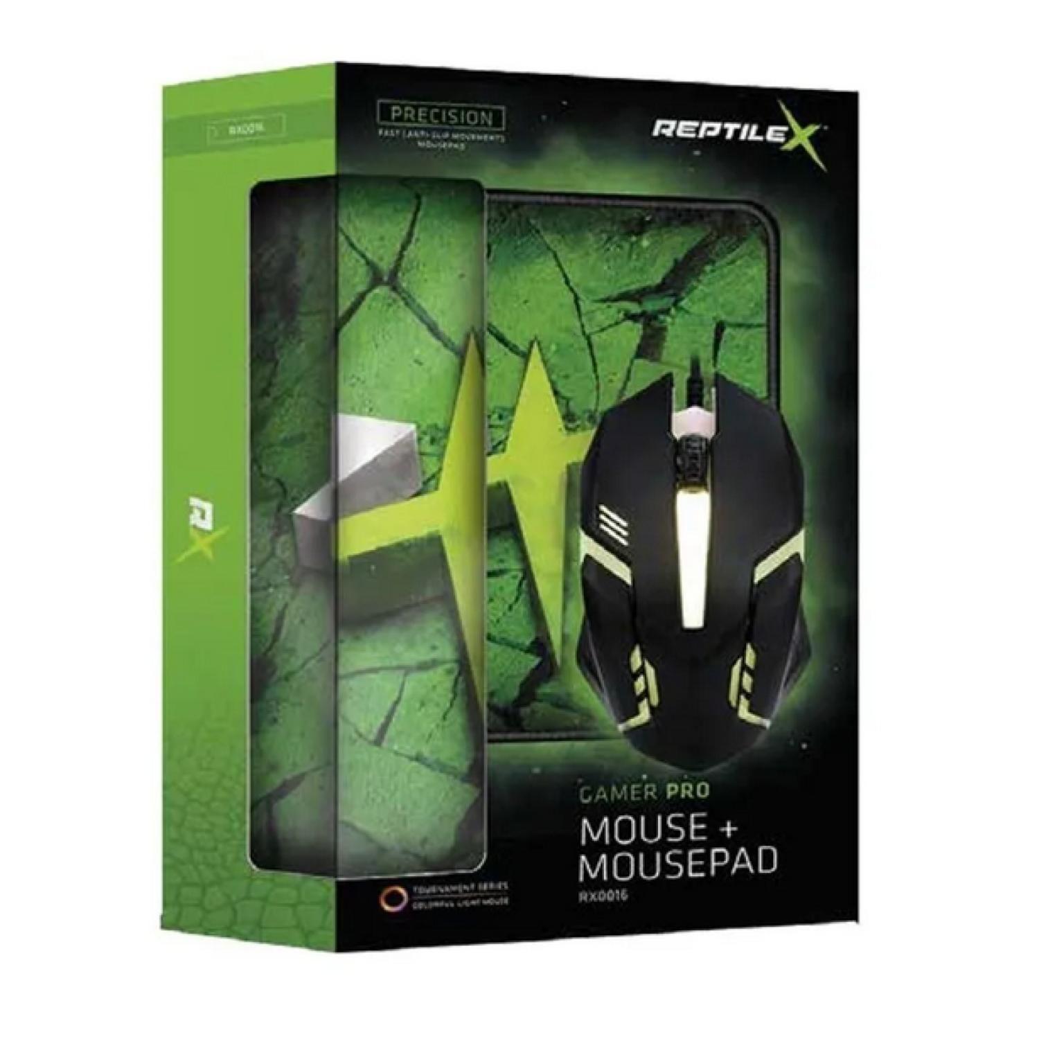 Kit Gamer Mouse + Mouse Pad Alfombrilla Raton 31x20 Cm-2