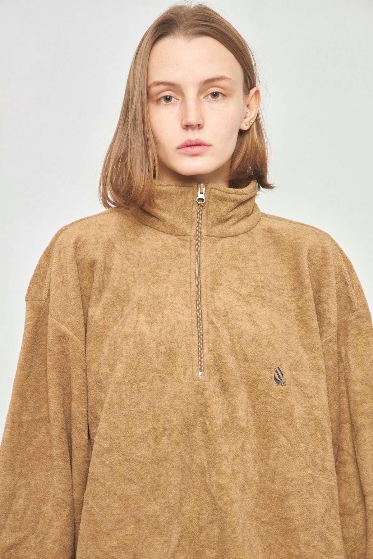 Poleron casual reciclado beige nautica talla XL  -4