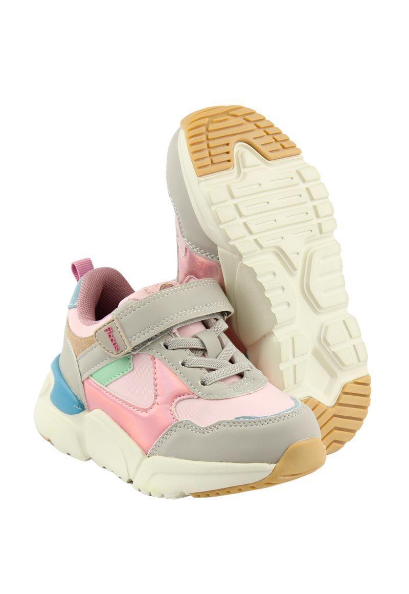 Zapatilla sport velcro elastico a caminar niña 859-3