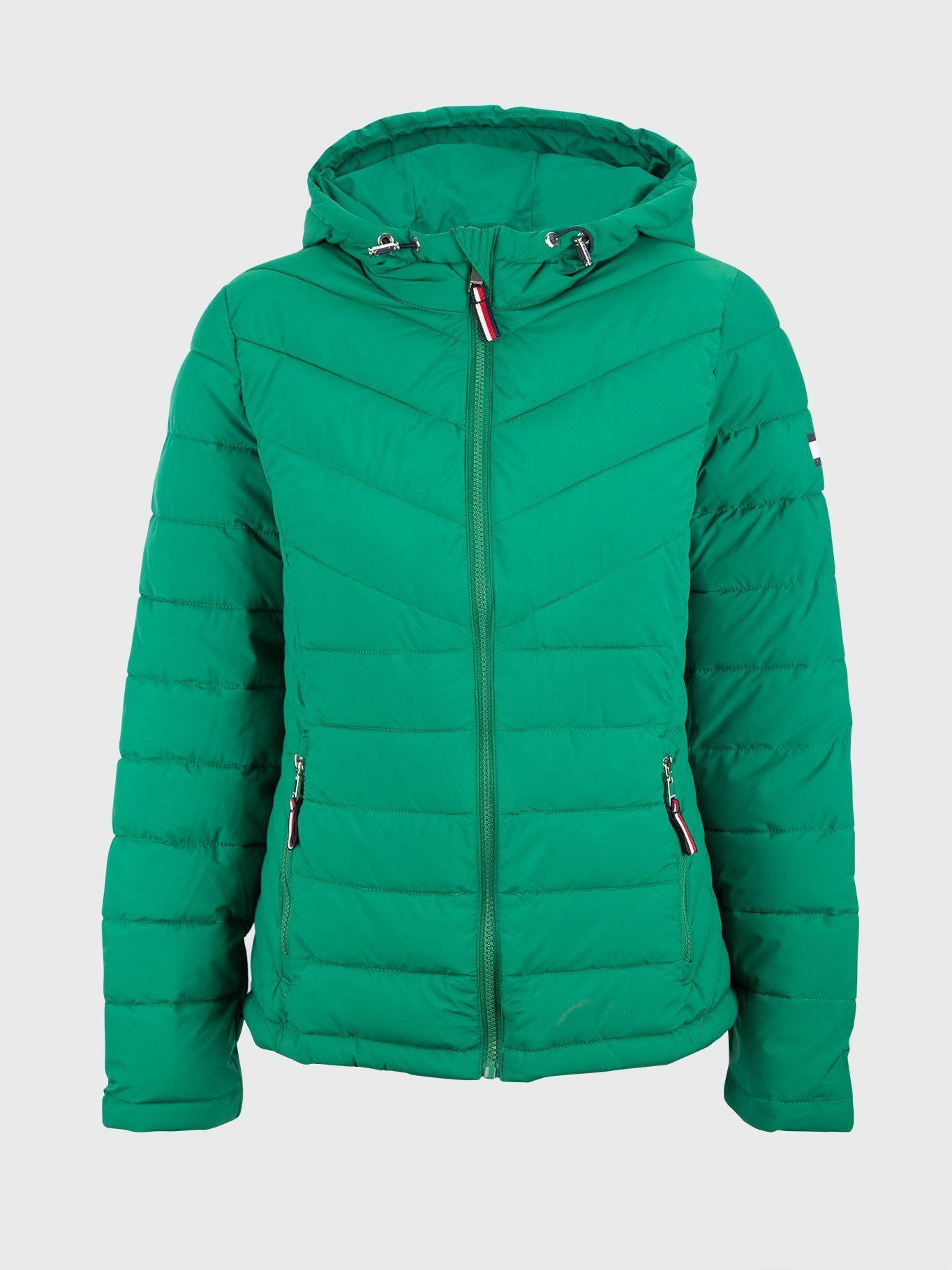 Chaqueta Acolchada Verde Tommy Hilfiger M2-0