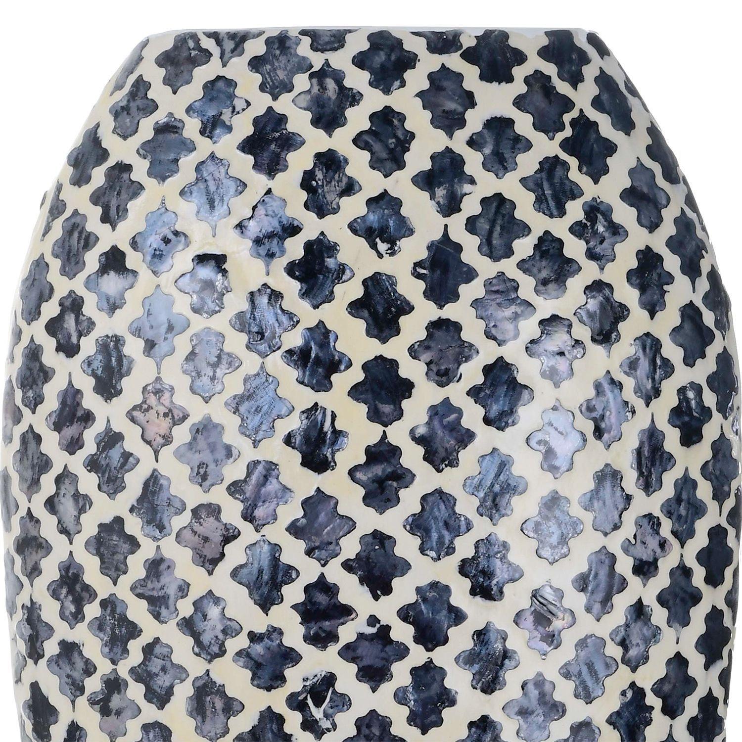 Jarron Decorativo Hanoi Grande Capiz-2