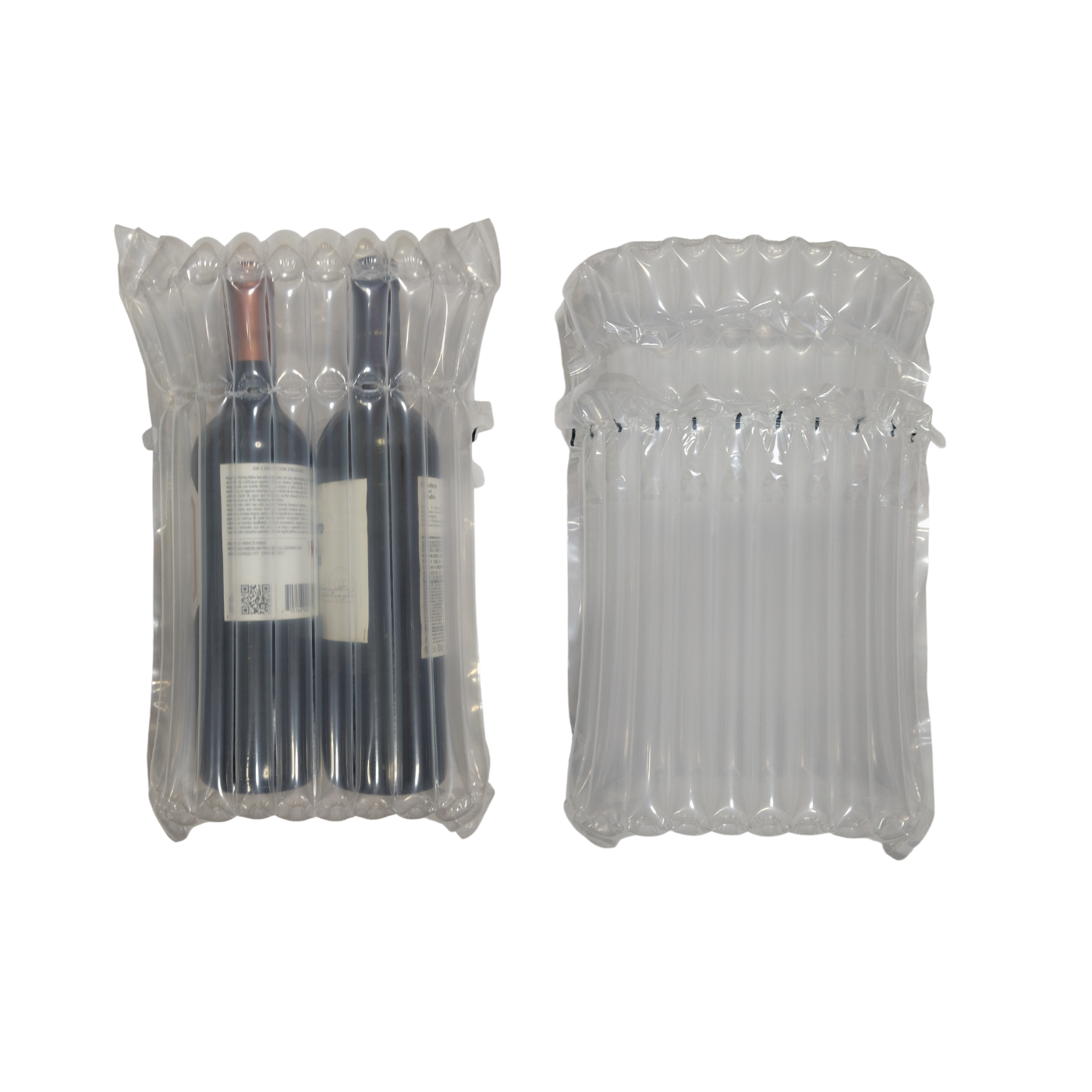Bolsa dobles De burbujas Protector aire para Botellas Vino set 5 und-4