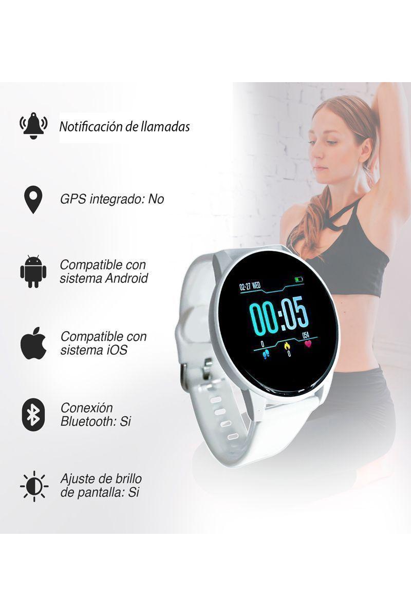 Reloj Inteligente Smartwatch ZN169 Blanco-1