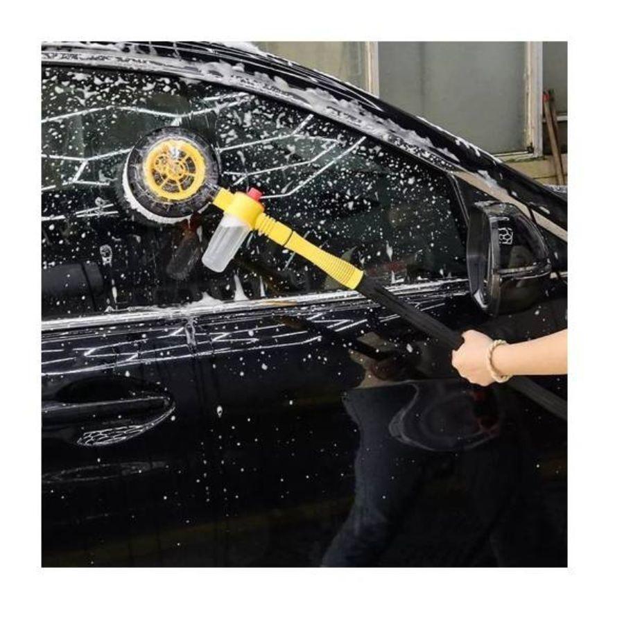 Cepillo Giratorio De Lavado De Autos Con Depósito De Jabón-2
