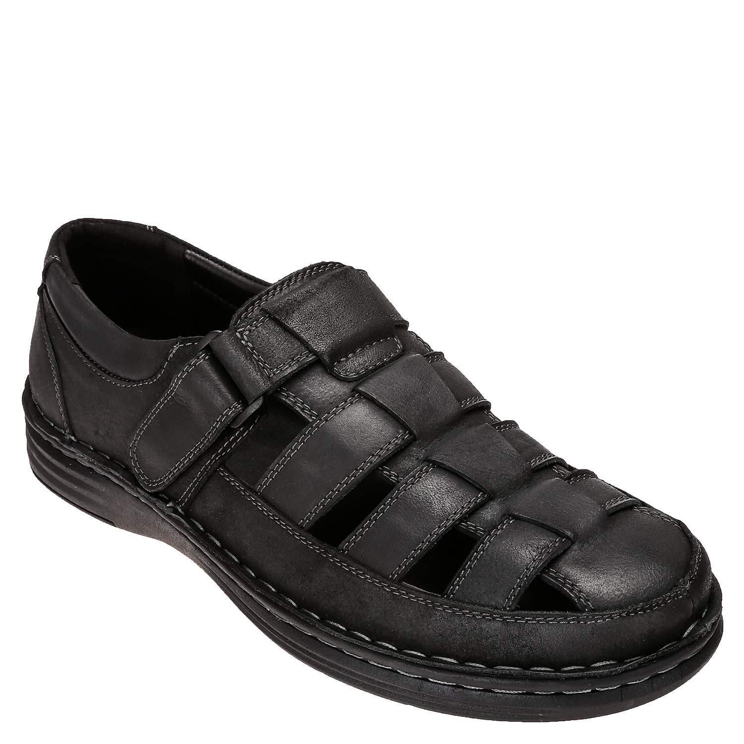 Sandalia Casual Hombre Pluma - S488 Negro-0