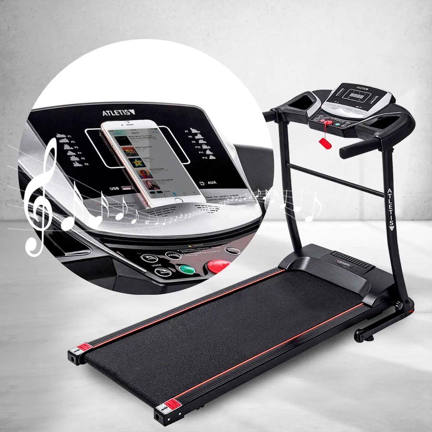 Pack Bicicleta Spinning Go Fitness + Trotadora Eléctrica MP3 y Altavoces-4