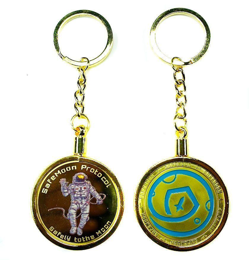LLAVERO SAFEMOON EXCLUSIVO ALTA CALIDAD DE LUJO AJ97-2