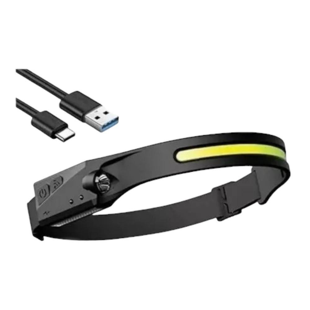 Linterna Led Cintillo Con Sensor Recargable 350L-3