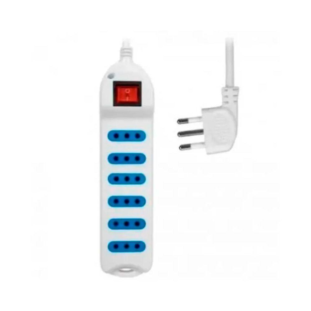 Alargador Zapatilla 3mts Con Switch Philco De 6 Posiciones-3
