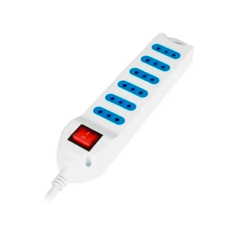 Alargador Zapatilla 3mts Con Switch Philco De 6 Posiciones-4