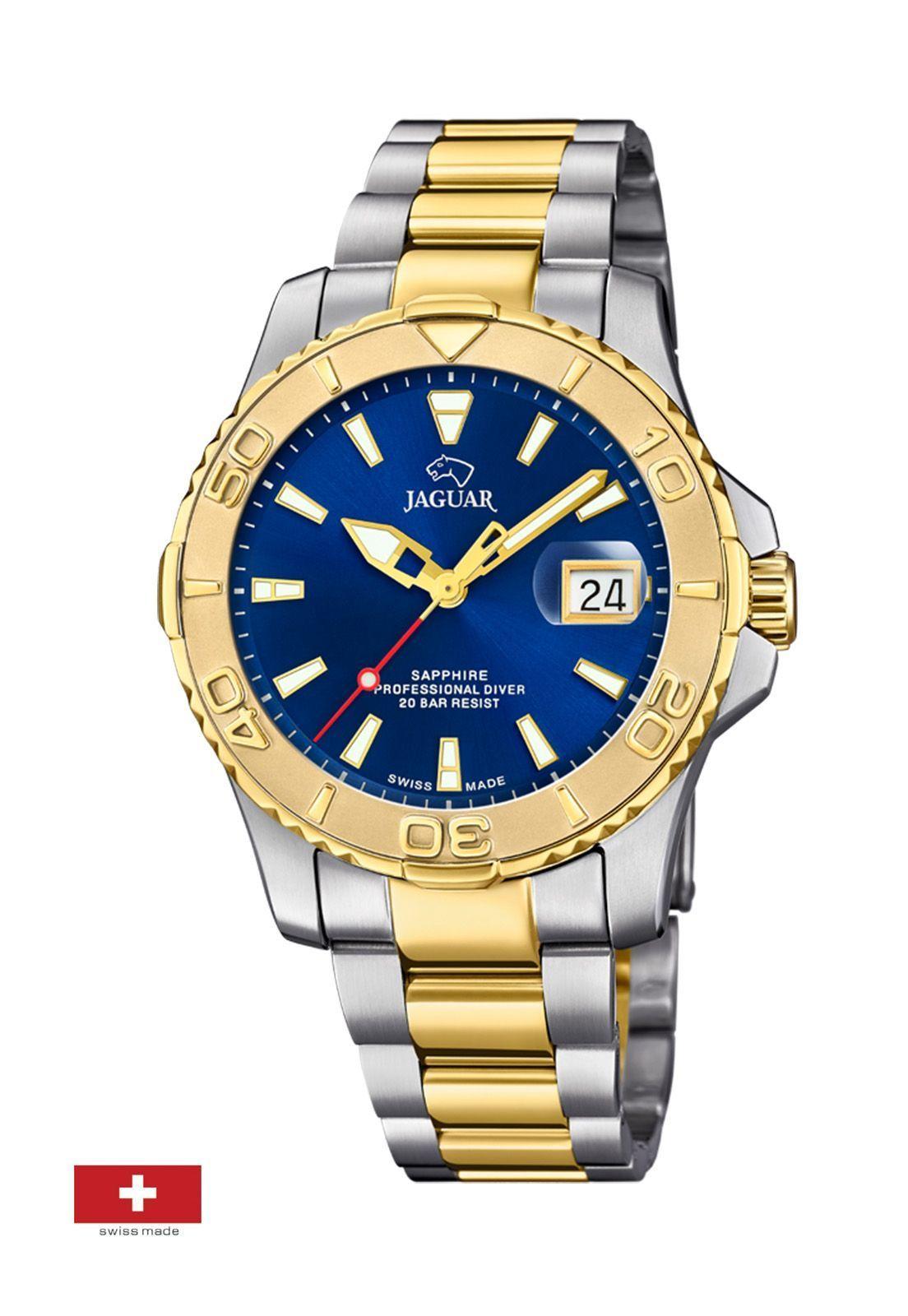 Reloj J970/2 Jaguar Azul Hombre Clair De Lune-0