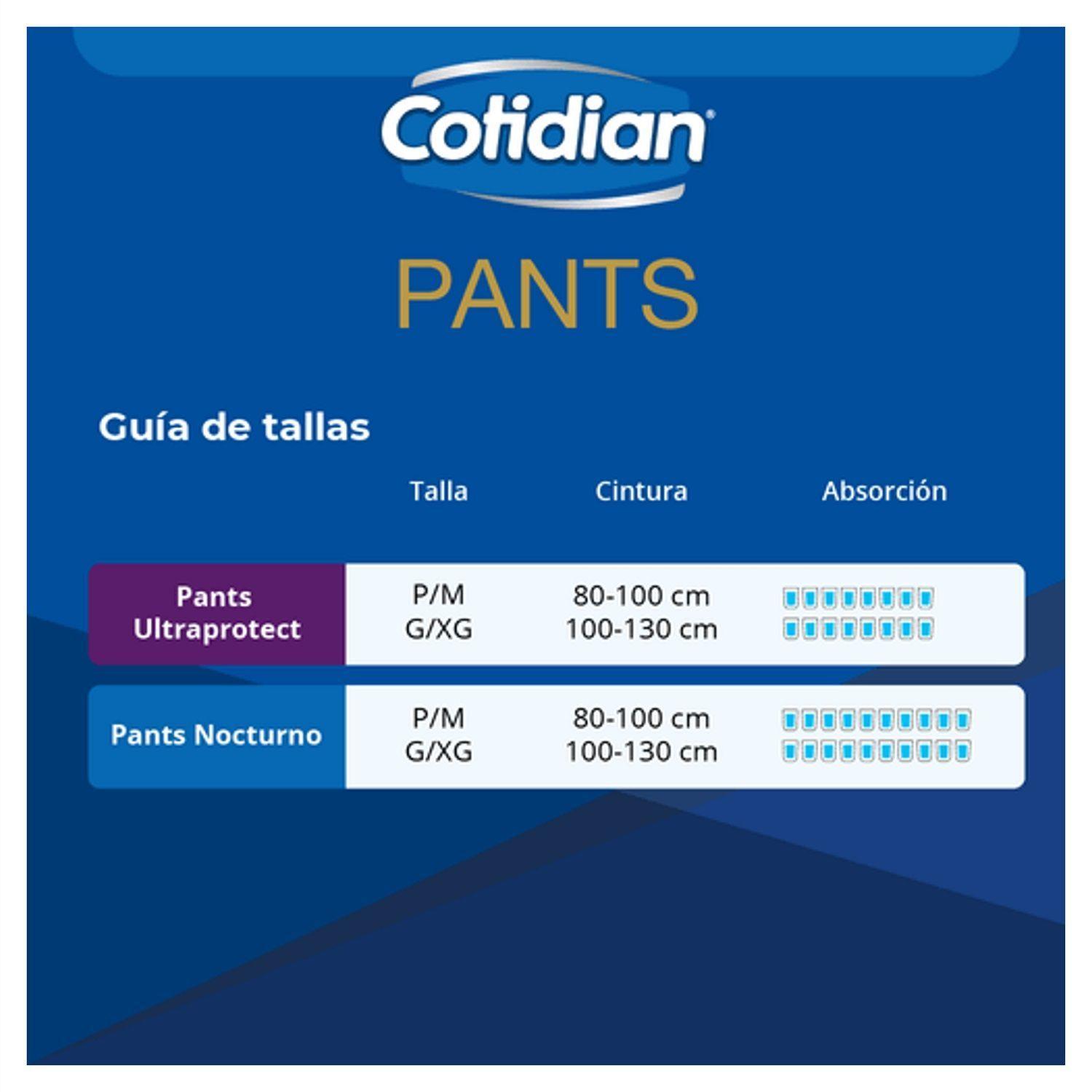 Cotidian Pañal Calzón Talla G/XG - 16 Unidades-1