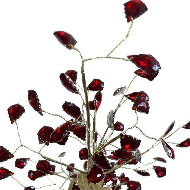 Árbol Decorativo Navidad Piedras Rojas-2