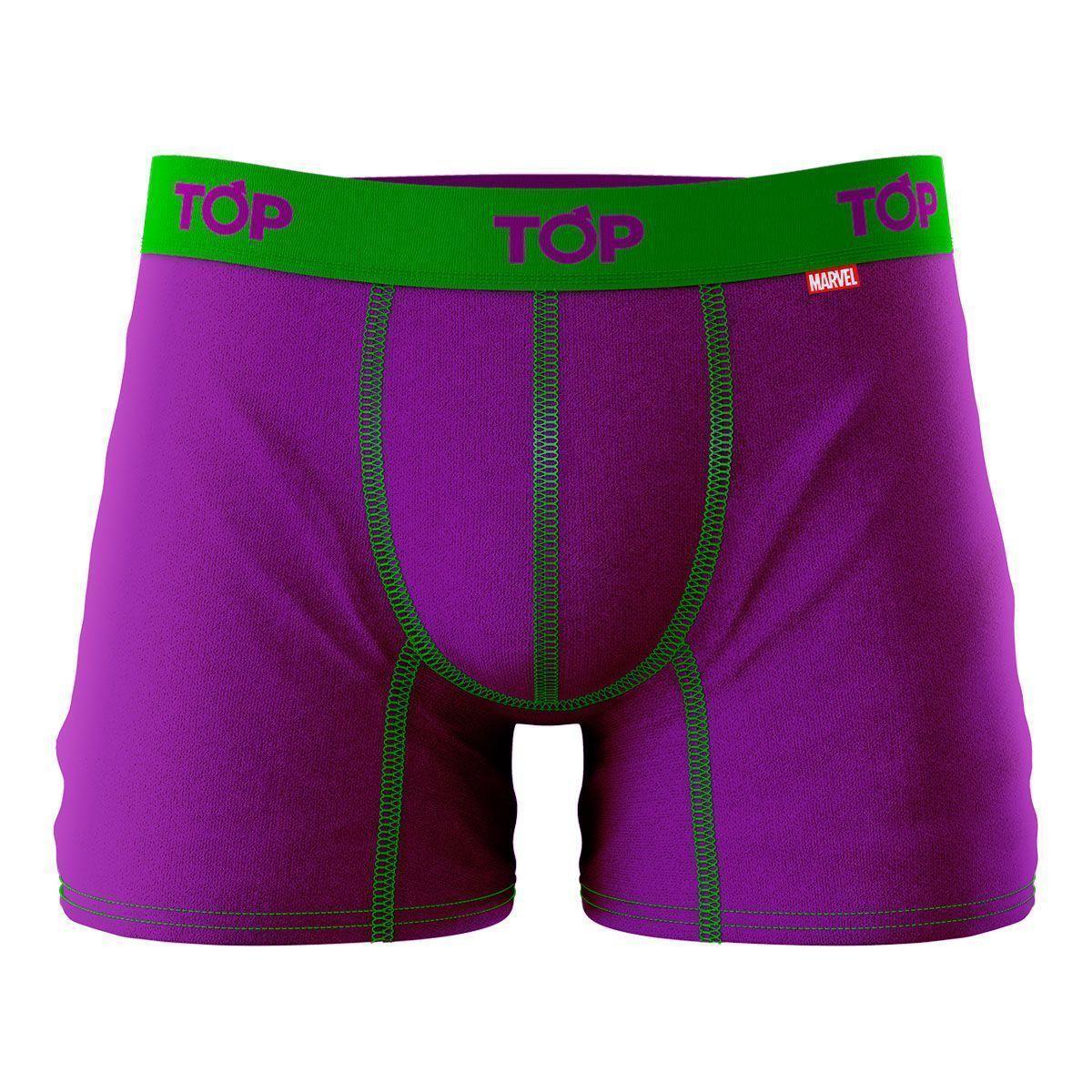 Boxer Medio Microfibra Pack 3 Marvel Hulk Top-2