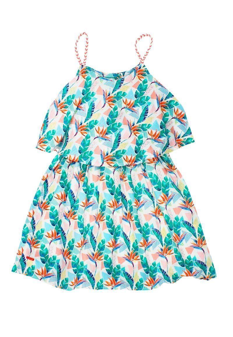Vestido Junior Niña Pavilo Sunset Ficcus-0