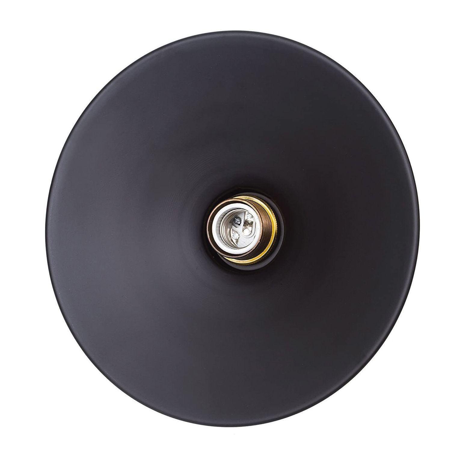 Lámpara Colgante E-27 Diseño Vintage Sigis Negro-3