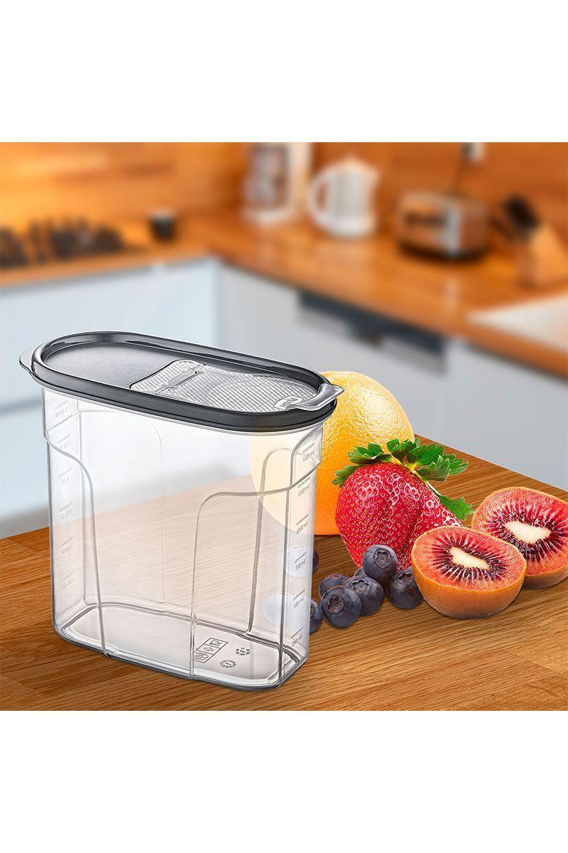 Contenedor Alimentos 1,7 Lt Dry Gris-5